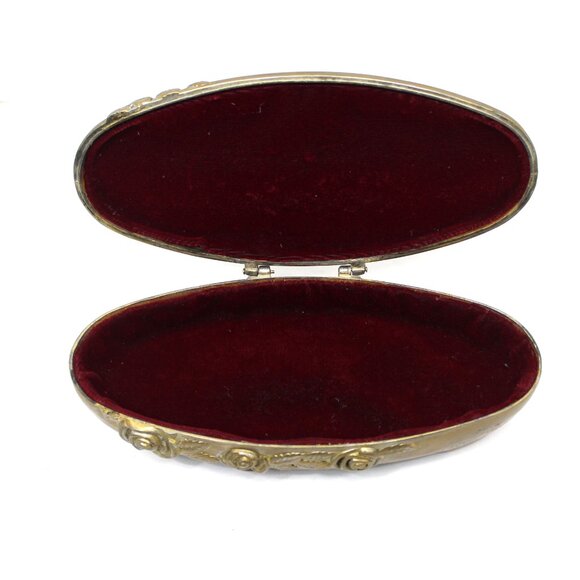 Vintage Godinger Rose Motif Keepsake/Jewelry Box - Picture 9 of 11